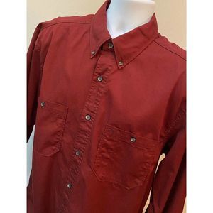 The Territory Ahead Mens Vintage Long Sleeve Button Down Shirt Size Large